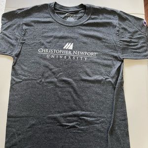 Christopher Newport University Grey Champion T-Shirt